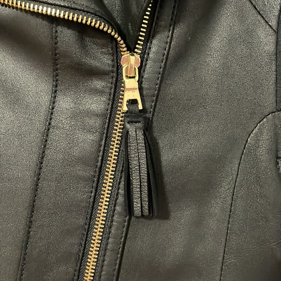 Via Spiga Leather Blazer - s - Picture 3 of 9